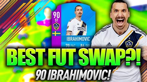 90 ZLATAN IBRAHIMOVIC THE BEST FUT SWAP CARD FIFA 18 ULTIMATE TEAM