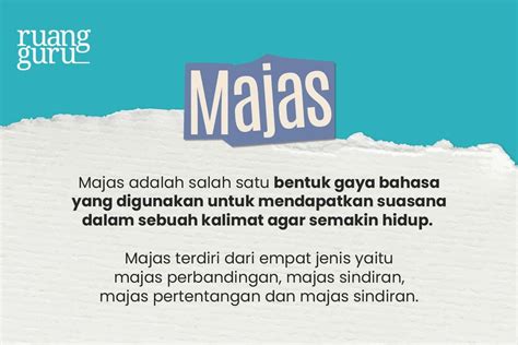 Macam Macam Majas Penegasan Beserta Contoh Dan Cirinya Belajar Gratis