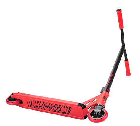 Longway Summit Stunt Scooter Schwarz Rot Red Black