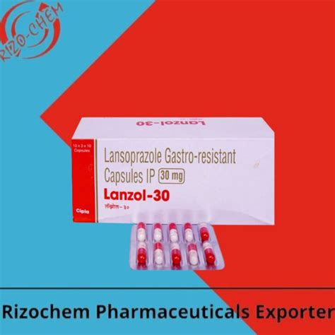 Lanzol 30 Capsule Top Pharmaceutical Wholesaler Exporter