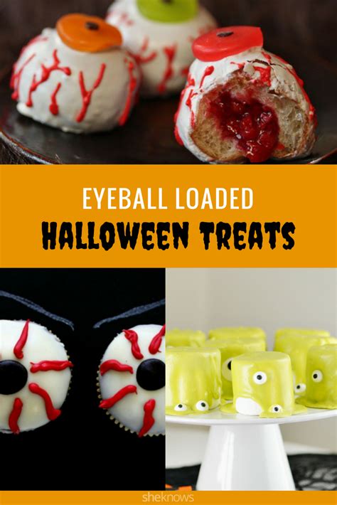 Look At These Creepy Halloween Treats And They Stare Back At You Deliciously