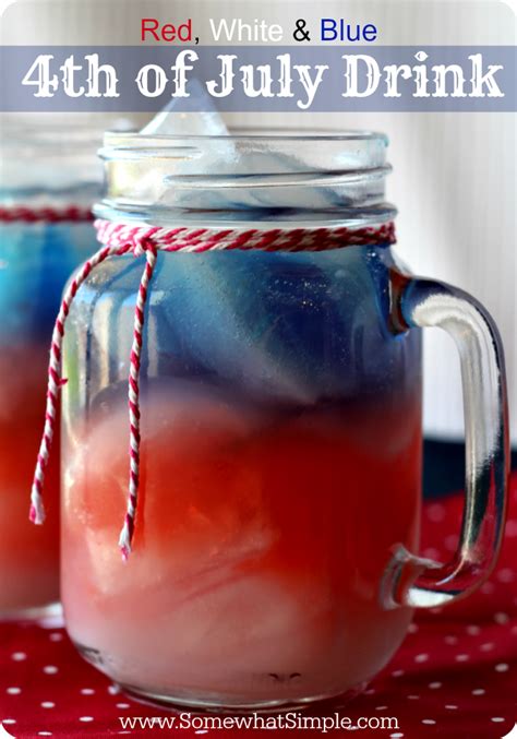 Red White And Blue Drinks For 4th Of July And 100 Other Ideas