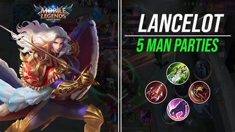 Lancelot Gameplay Builds Items Rotation Objective 5 Man