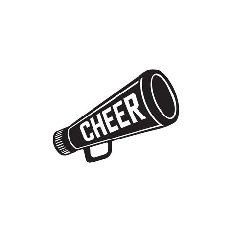 Cheer Megaphone Silhouette Clipart Design 52042601 Vector Art At Vecteezy