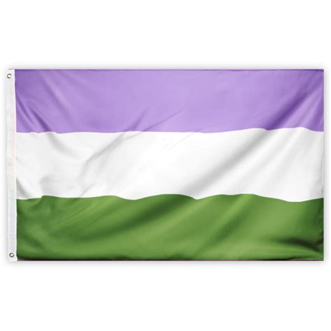 Genderqueer Pride Flagge I X Cm Benswild I Dein Mens Underwe