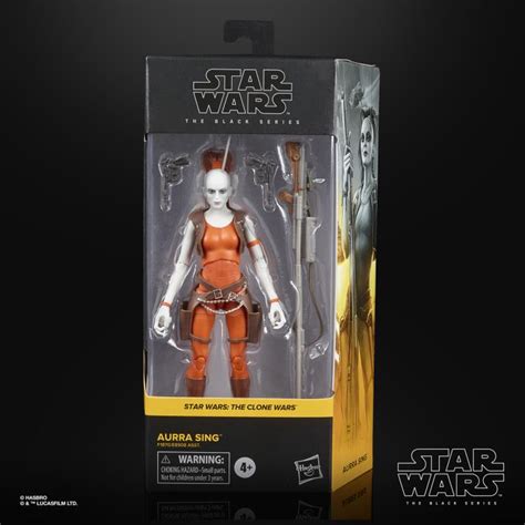 Star Wars The Black Series 6 Aurra Sing The Clone Wars