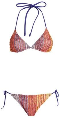 Missoni Two Tone Triangle Bikini Shopstyle