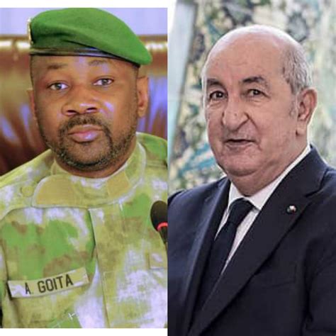 Tension Diplomatique Entre Le Mali Et Lalg Rie Les Deux Pays