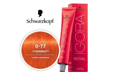 Copper Concentrate 0 77 Schwarzkopf Igora Royal Permanent Color