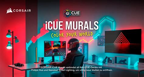 Corsair iCUE Murals für ultimatives RGB Setup