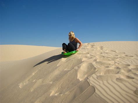 The Desert Chronicles Sand Sledding