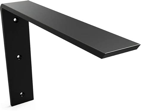 Iron Supports Front Mount L Bracket Heavy Duty Steel Countertop Bracket For