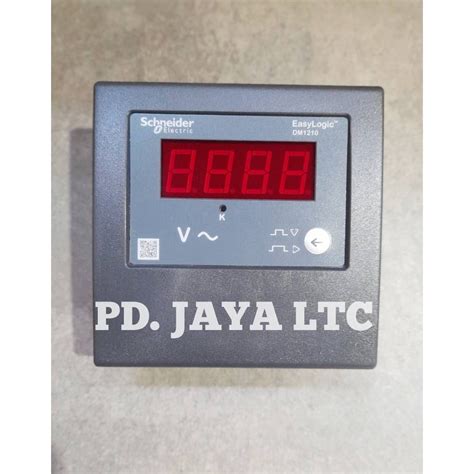 Jual Schneider Panel Meter Volt Meter Digital 1 Fasa Metsedm1210 Shopee Indonesia