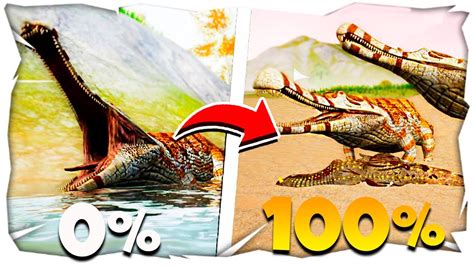 EU SOBREVIVI DO 0 A 100 O SARCOSUCHUS Nova Remodelagem The