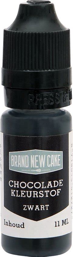 BrandNewCake Chocolade Kleurstof Zwart 11ml Eetbare