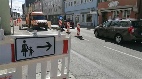 Dillingen Baustellen Im Landkreis Dillingen Wo Autofahrer Viel Geduld