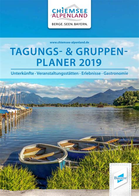 Region Chiemsee Alpenland Eine Der Attraktivsten Tagungsdestinationen