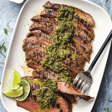 Herb Marinated Flank Steak Southern Cast Iron