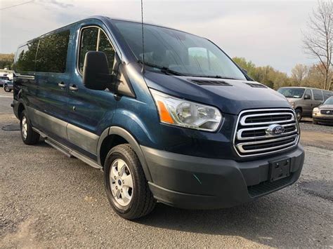 2018 Ford Transit Passenger 350 Xlt 3dr Lwb Low Roof Passenger Van W Sliding Passenger Side Door