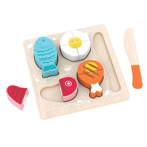 Wooden Food Cutting Toy | Lazada PH