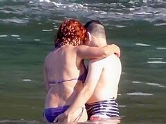 Amateur Couple Playing At Beach Madeira Island Seixal PornZog Free