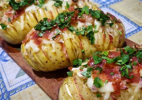 Papas Hasselback O Hasselbackspotatis En Sueco 🇸🇪 Receta De Rotten