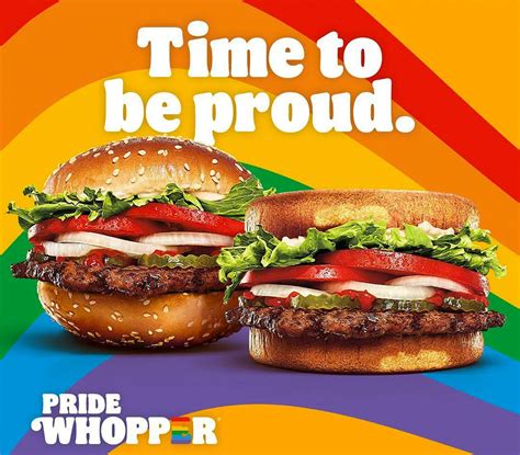 Burger King Whopper Pride Campaign Photocr Burger King The Gay