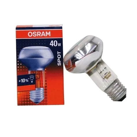 Lampada refletora mini spot r63 40w 220v e27 concentra osram Lâmpada