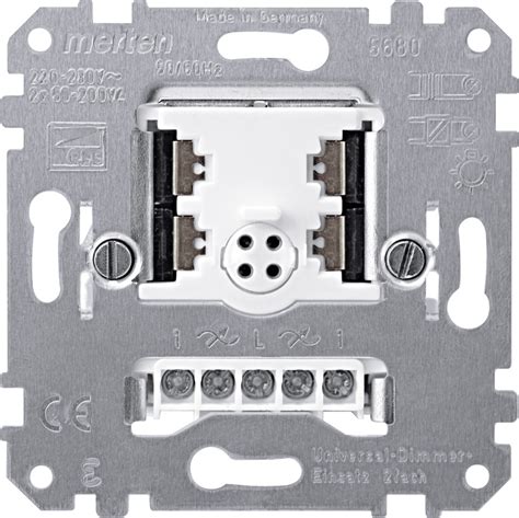 Tastdimmer Elektronik System Dimmer Merten Merten