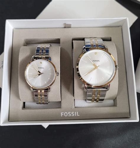 Fossil Couple Watch Luxury Watches On Carousell