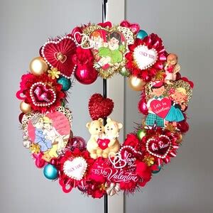 Bear Hugs Valentine S Day Large Wreath S S Valentines Day Cards