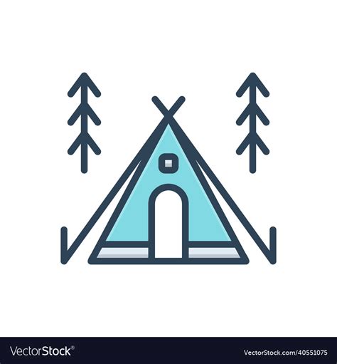 Camp Royalty Free Vector Image - VectorStock