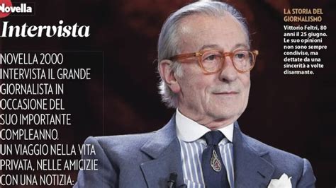 intervista  vittorio feltri che torna  il giornale