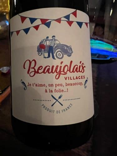 Dominique et Rémy Passot Beaujolais Villages Nouveau Vivino US