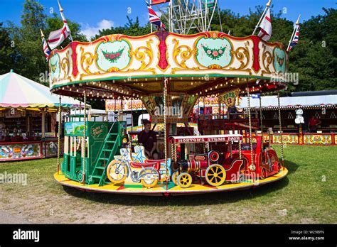 90th Kent County Show Detling 6th July 2019 A Small Childs Carousel