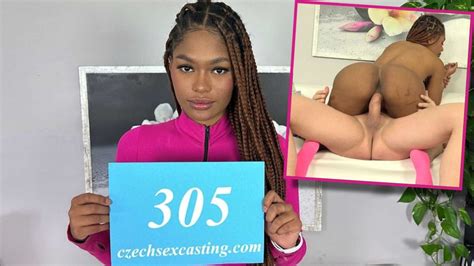 CzechSexCasting Sara Isabel Hot Latina With Braids And Sexy Ass