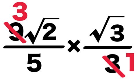 ルート分数の掛け算の計算方法がわかる3ステップ Tomo