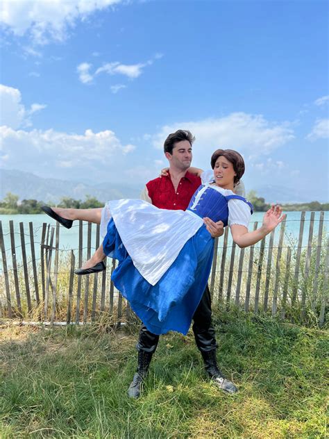 Belle and Gaston Cosplay by TalesFromNeverland on DeviantArt