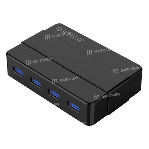 Orico H4928 U3 4 Port Superspeed USB 3 0 HUB With 12V Power Adapter For