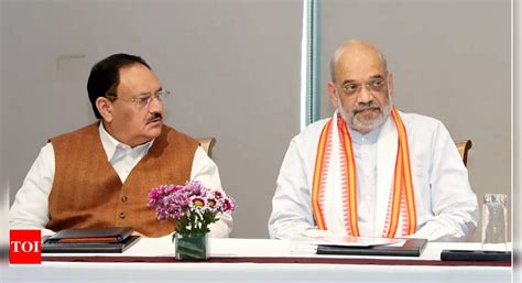 West Bengal Amit Shah Jp Nadda Hold Meeting In Kolkata Ahead Of Lok