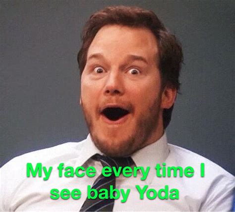 Little baby Yoda is so cute : r/starwarsmemes