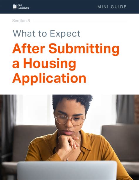 What To Expect After Submitting A Housing Application Opg Guides