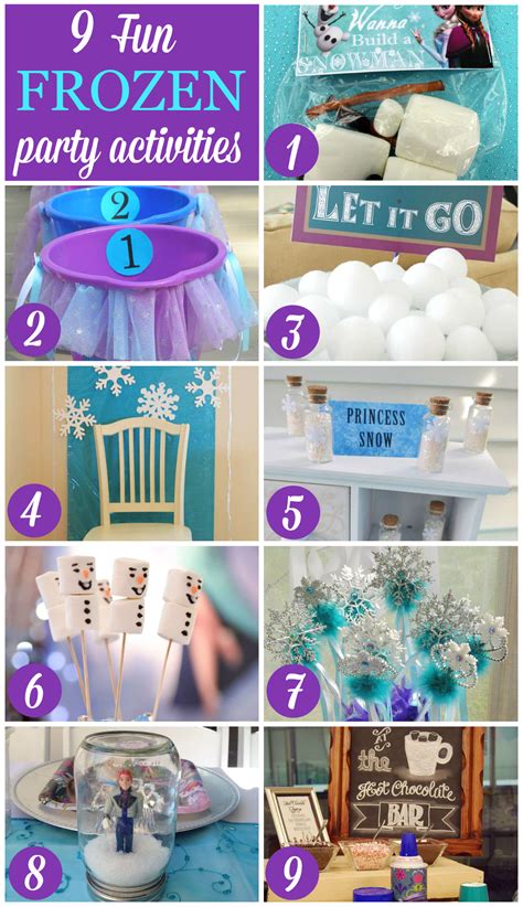 You Are Going To Love These Fun Frozen Party Activities Catch My