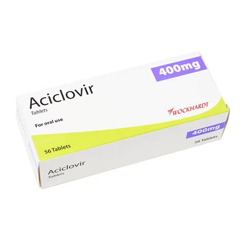 Aciclovir 400mg X 56 Tabs Airmedng