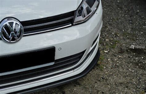 Spoilerlippe F R Vw Golf Vii Au Spoiler Lippe Schwert Im Kanton St