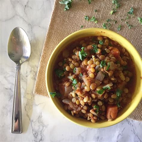 Hearty Lentil Stew — Milk And Honey Nutrition