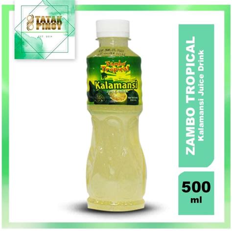 Tatak Pinoy Zambo Tropical Kalamansi Juice Drink Ml Lazada Ph