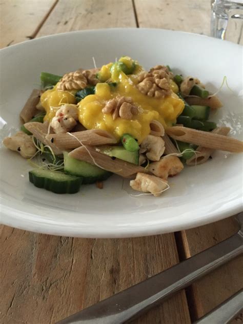 Zomerse Pasta Salade Met Kip En Mango Chutney Puur Suzanne Food