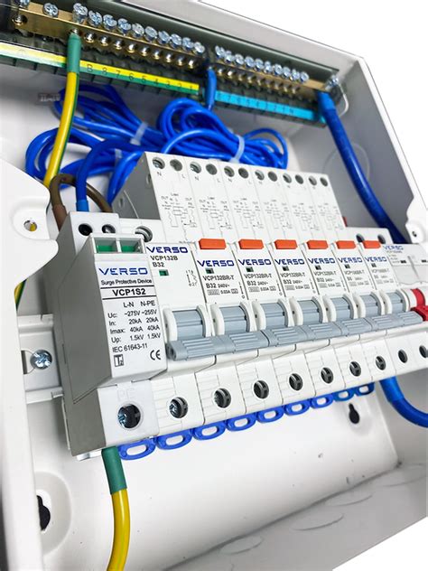 Verso Domestic Consumer Units Alert Electrical Electrical