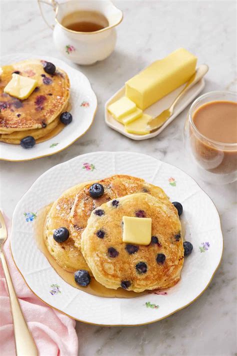 Blueberry Pancakes - Preppy Kitchen